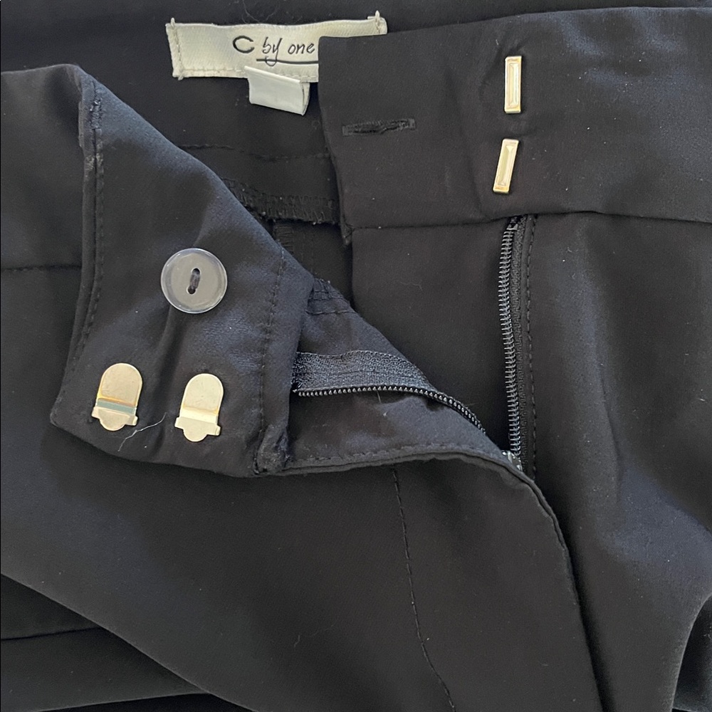 C by One black high rise trousers straight leg size small - Picture 11 of 11
